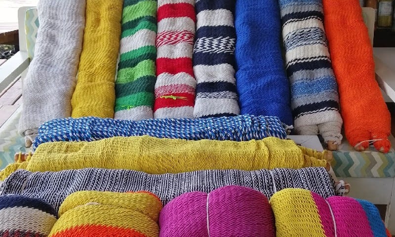 hamacas distintos colores